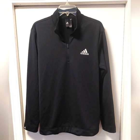 ADIDAS Aeroready 1/4 Zip Pullover Sweatshirt - Picture 1 of 10